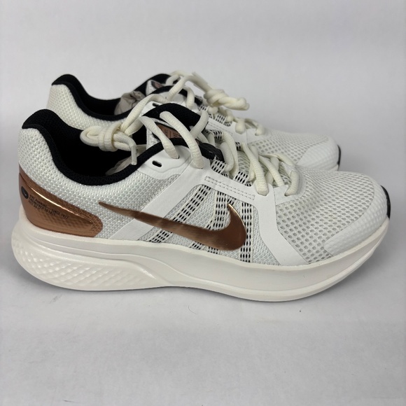 Nike, Run Swift 2, Sail White/Metallic Copper Running Shoes Sizes 7 W - 5.5 M - Picture 2 of 10